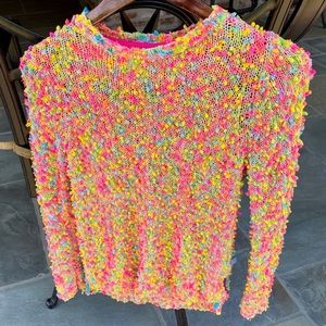 Size 8 EUC fun multicolored sweater